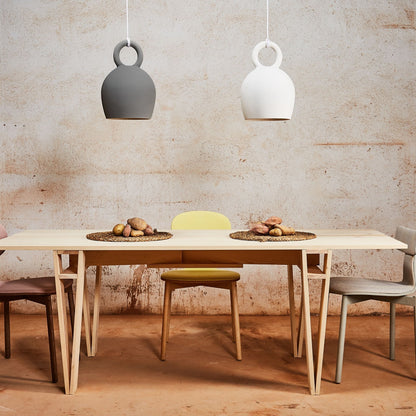 Calo Handmade Bell Clay Pendant Light Pendant Light Klaylife