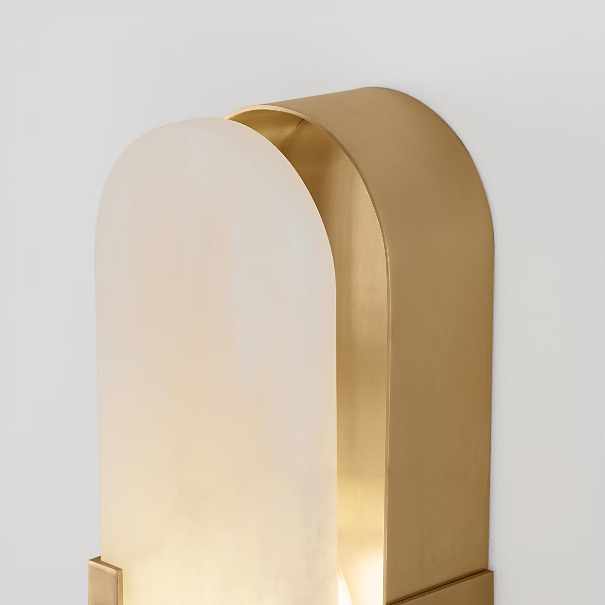 Kelly Wearstler Melange Elongated 20" Alabaster Wall Sconce Wall Light Bloomingdales Lighting