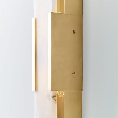Kelly Wearstler Melange Elongated 20" Alabaster Wall Sconce Wall Light Bloomingdales Lighting