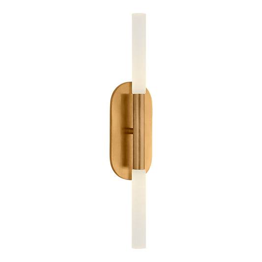 Kelly Wearstler Rousseau Medium Double Vanity Wall Sconce - Brass Wall Light Bloomingdales Lighting
