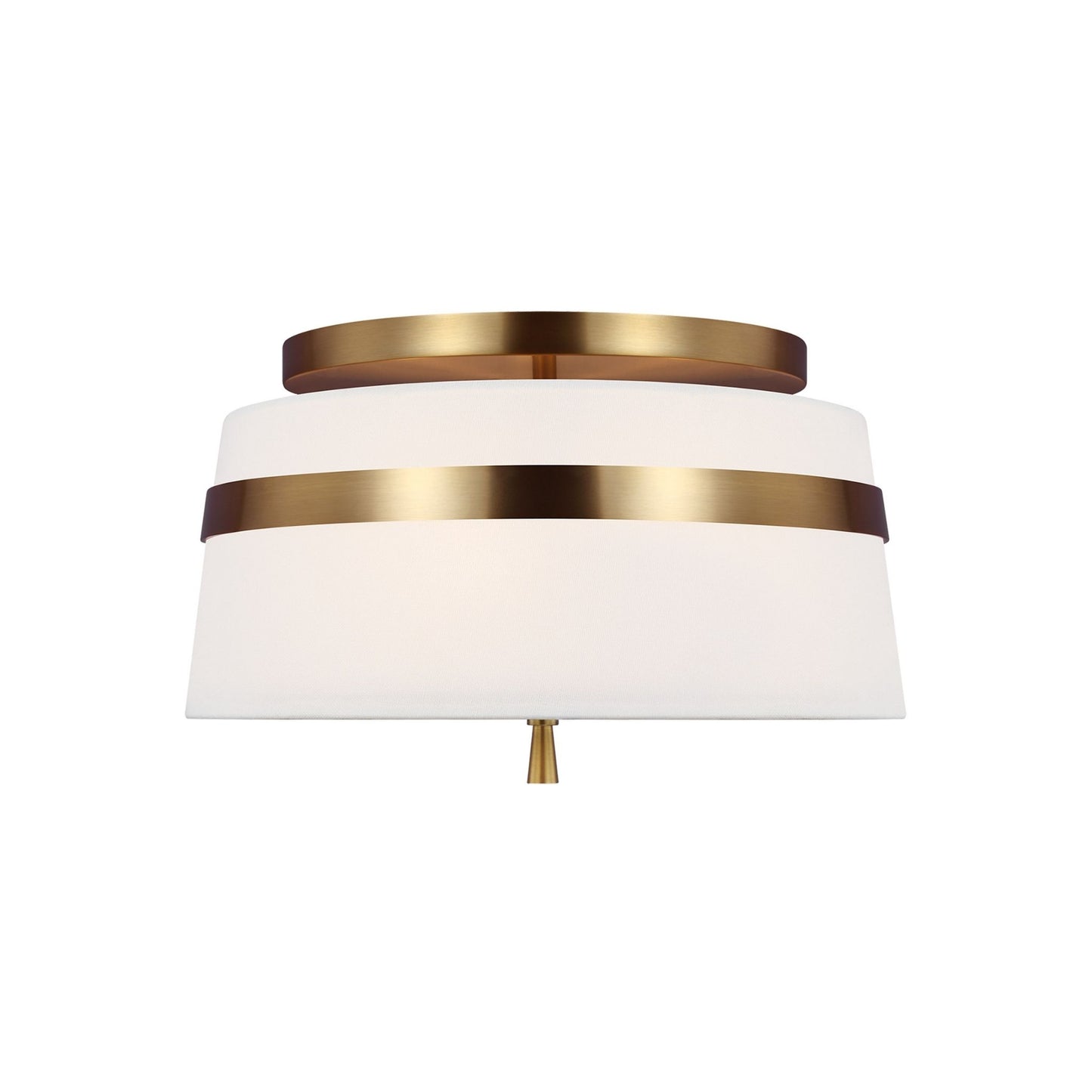 Alexa Hampton Cordtlandt Small Semi-Flush Mount Ceiling Light - Brass Ceiling Fluh Mount Bloomingdales Lighting