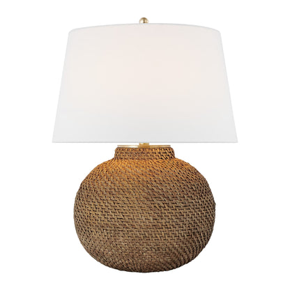 Marie Flanigan Avedon Small Linen Table Lamp Table Lamp Bloomingdales Lighting Rattan Small