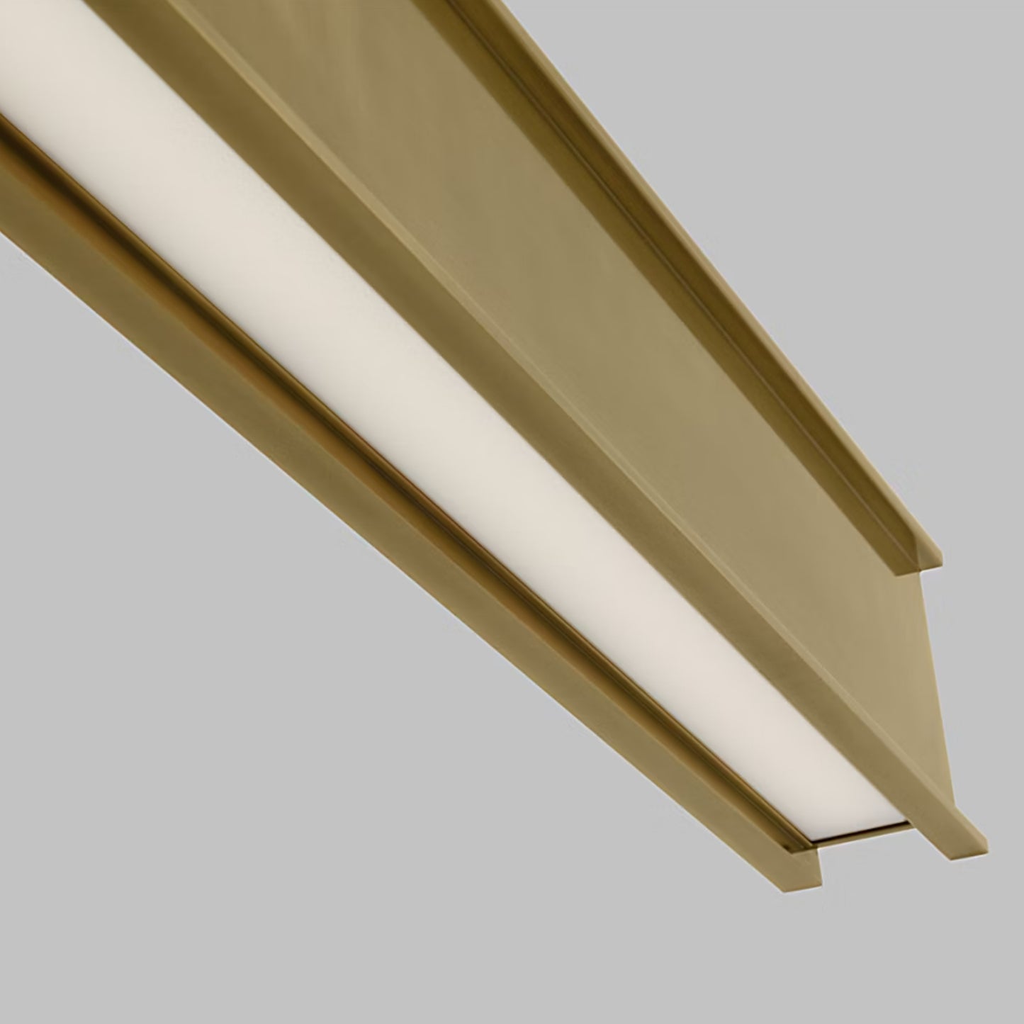 Mick De Giulio I-Beam 47" Linear Suspension Pendant Light - Brass Pendant Light, Chanderlier Bloomingdales Lighting