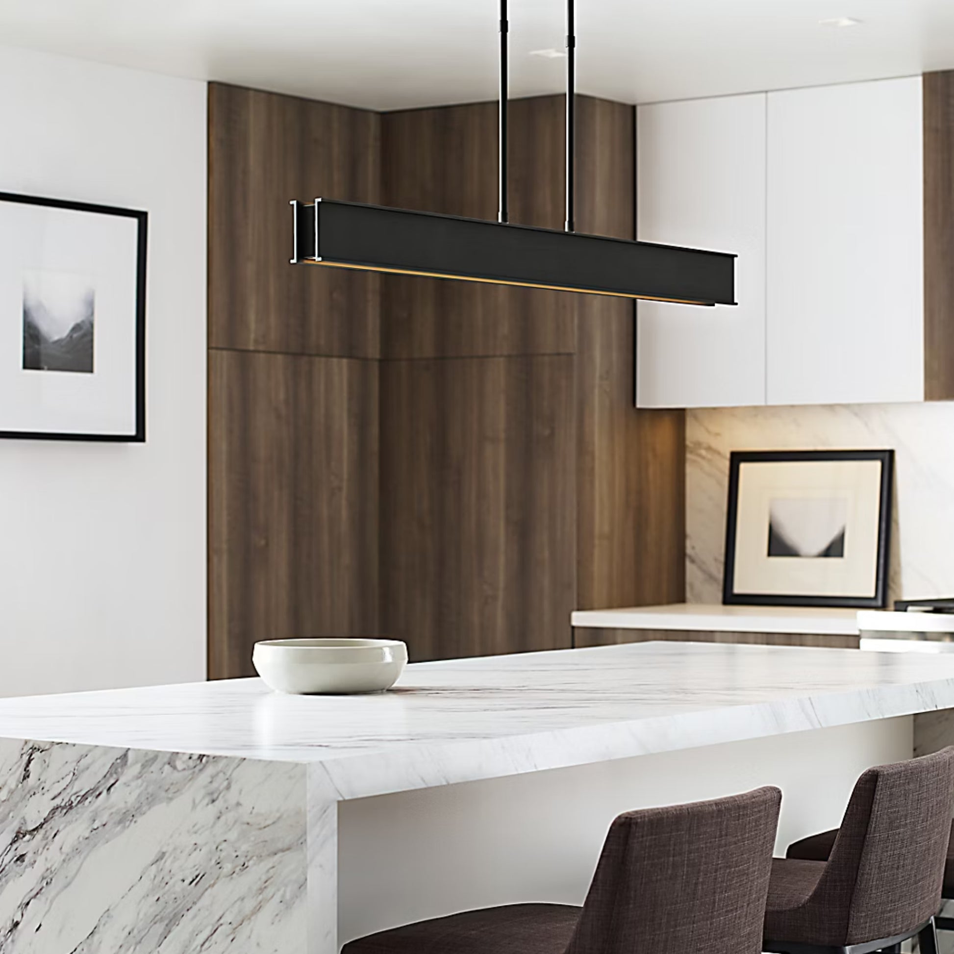 Mick De Giulio I-Beam 47" Linear Suspension Pendant Light - Brass Pendant Light, Chanderlier Bloomingdales Lighting