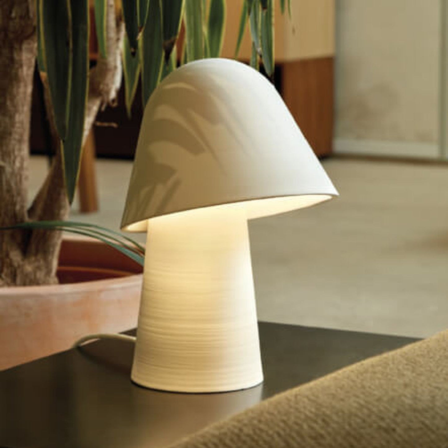 Okina Handmade Clay Table Lamp Table Lamp Klaylife