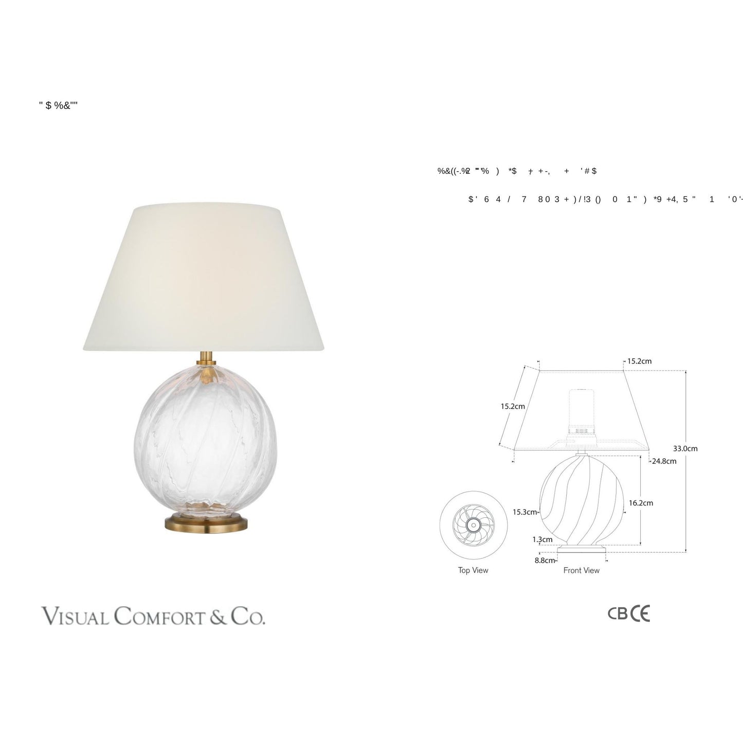 Julie Neill Talia 13" Cordless Accent Table Lamp - Brass Table Lamp Bloomingdales Lighting