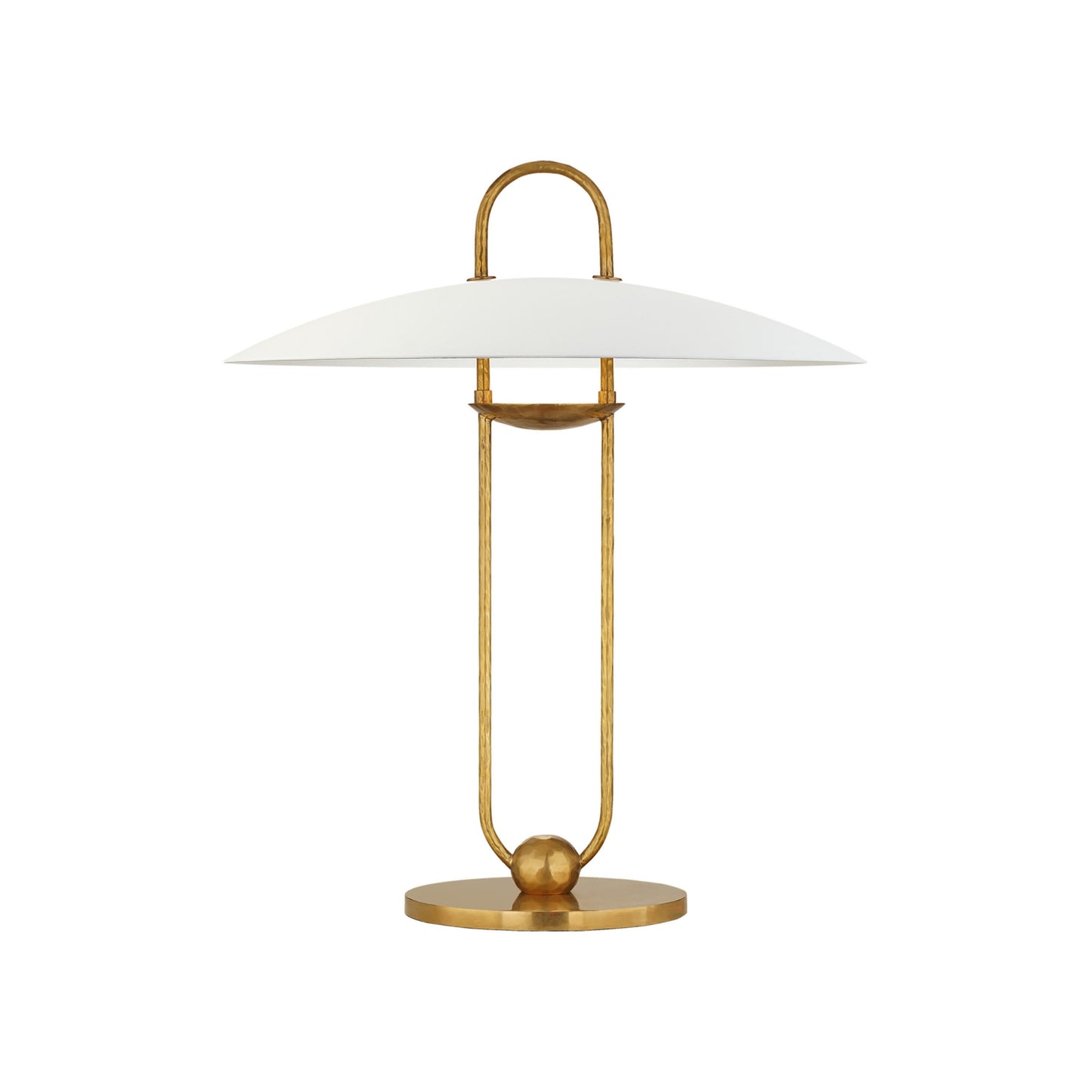 Ralph Lauren Cara Sculpted Table Lamp - Brass & Plaster White Table Lamp Bloomingdales Lighting