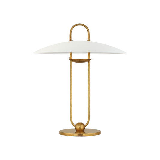 Ralph Lauren Cara Sculpted Table Lamp - Brass & Plaster White Table Lamp Bloomingdales Lighting