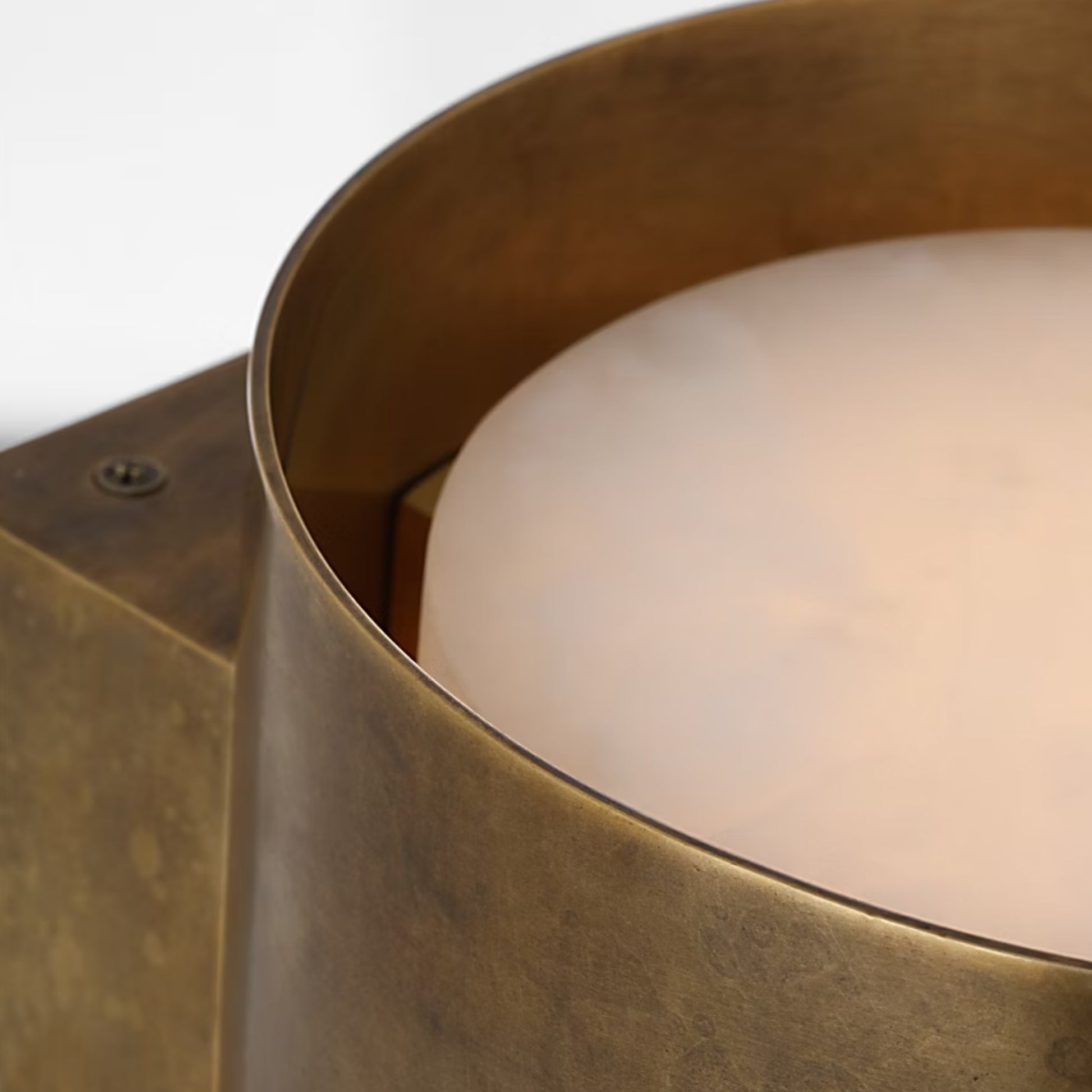 Anne-Marie Barton Armise 14" Alabaster Wall Sconce Wall Light Bloomingdales Lighting