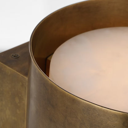 Anne-Marie Barton Armise 14" Alabaster Wall Sconce Wall Light Bloomingdales Lighting