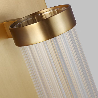 Alexa Hampton Demi Tubular Glass Wall Sconce - Brass Wall Light Bloomingdales Lighting