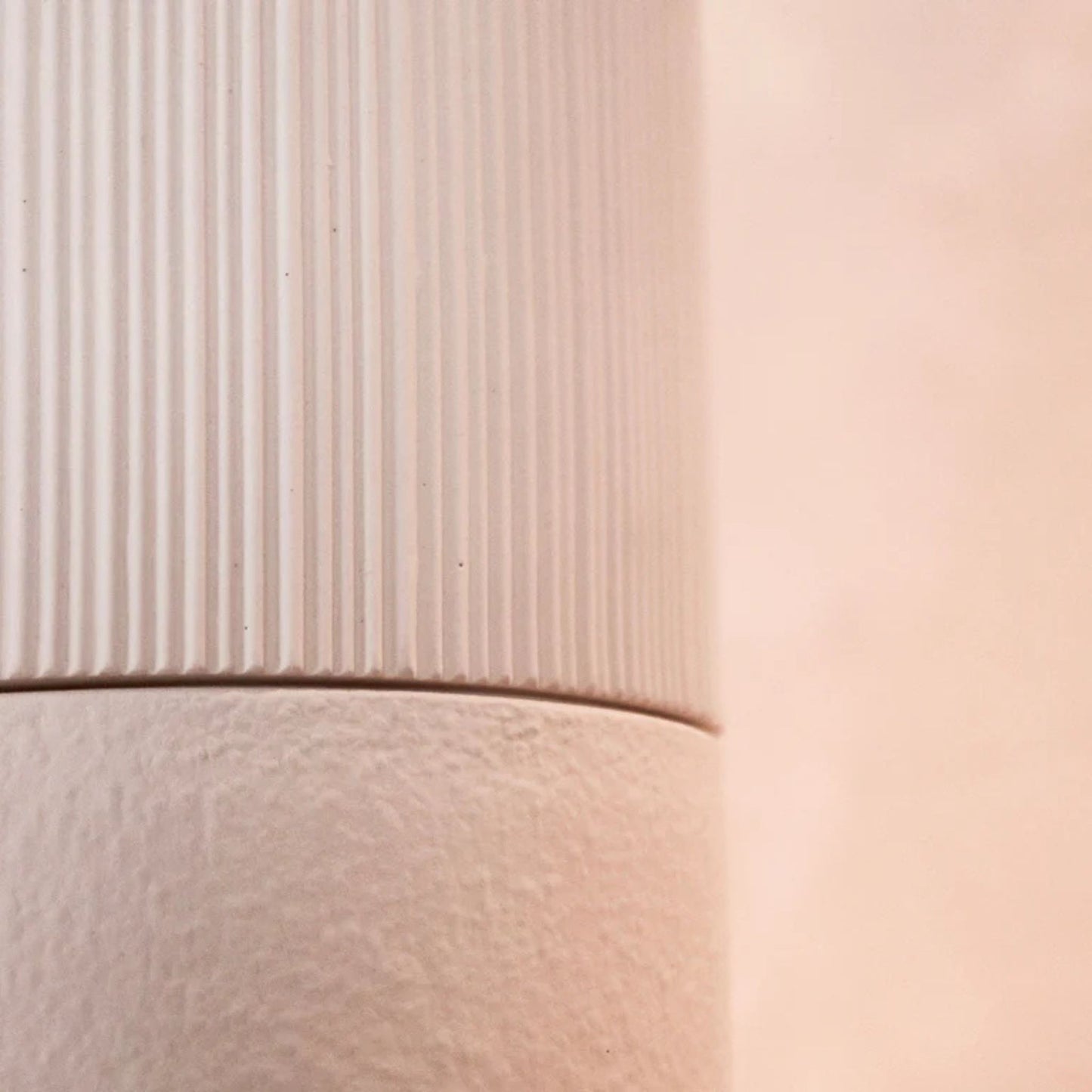 Terra Two Piece Handmade Clay Pendant Light Pendant Light Klaylife