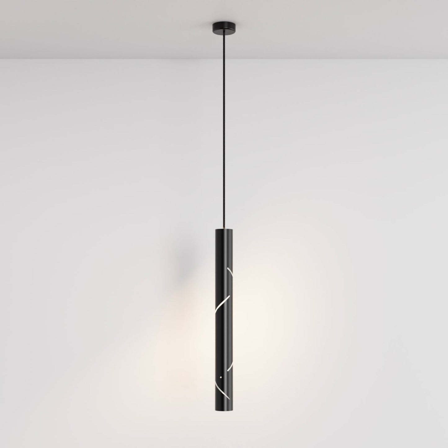 Black Rain Single Pendant Light Pendant Light ILANEL