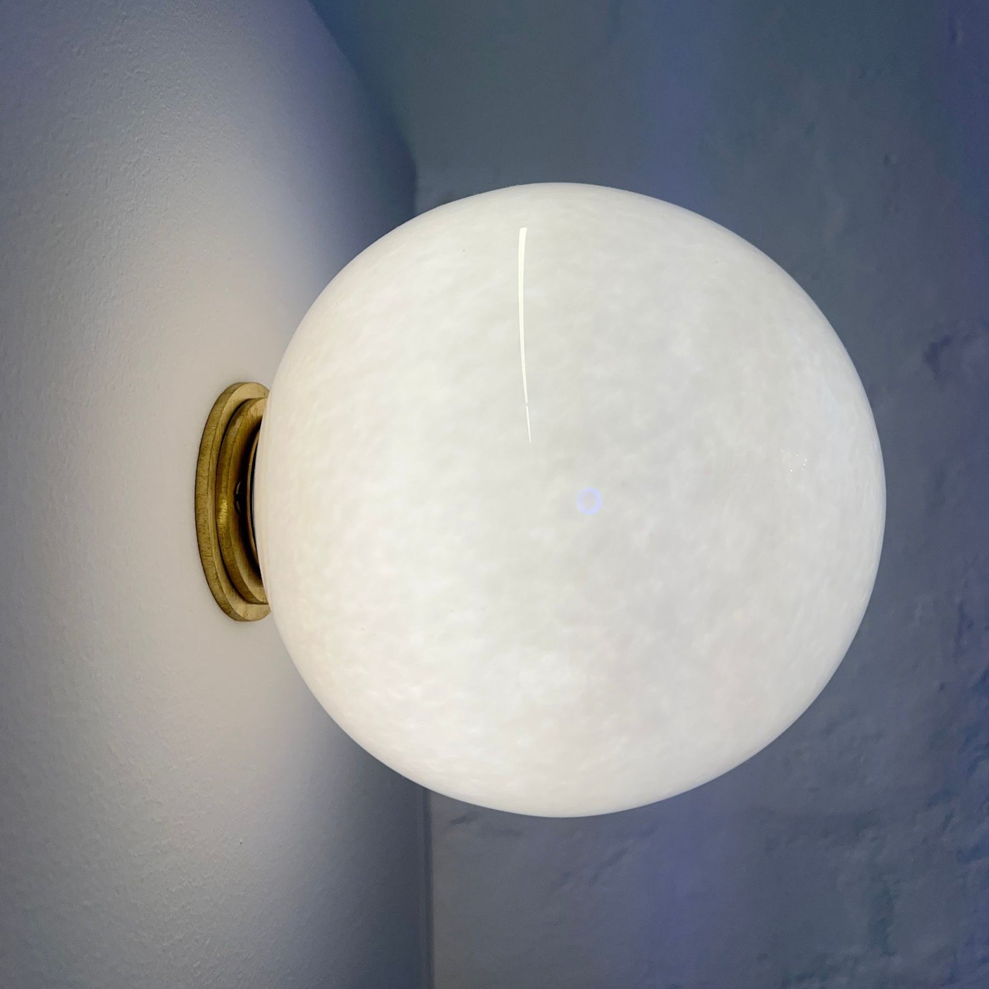 Dot Sphere Glass Wall Light Wall Light ILANEL Cloudy 12 cm