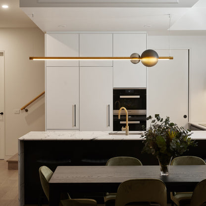 Comet Linear Tube Pendant Light Pendant Light ILANEL