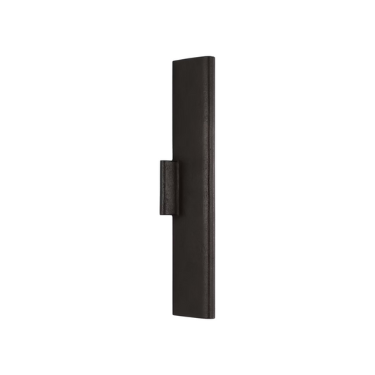Kelly Wearstler Lotura 21" Cast Metal Wall Sconce - Museum Black Wall Light Bloomingdales Lighting Museum Black