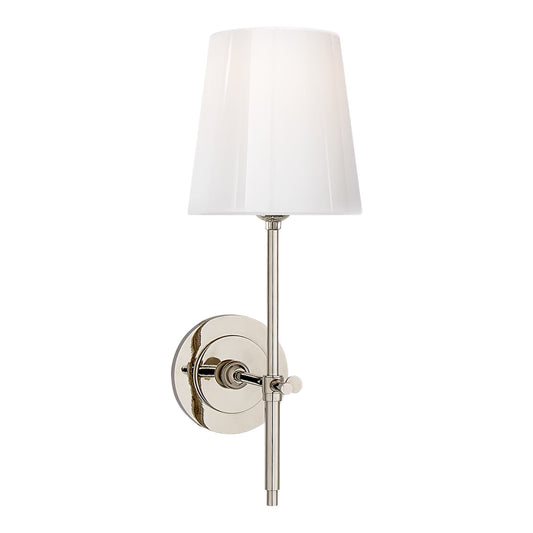 Thomas O'Brien Bryant Glass Wall Sconce Wall Light Bloomingdales Lighting Polished Nickel