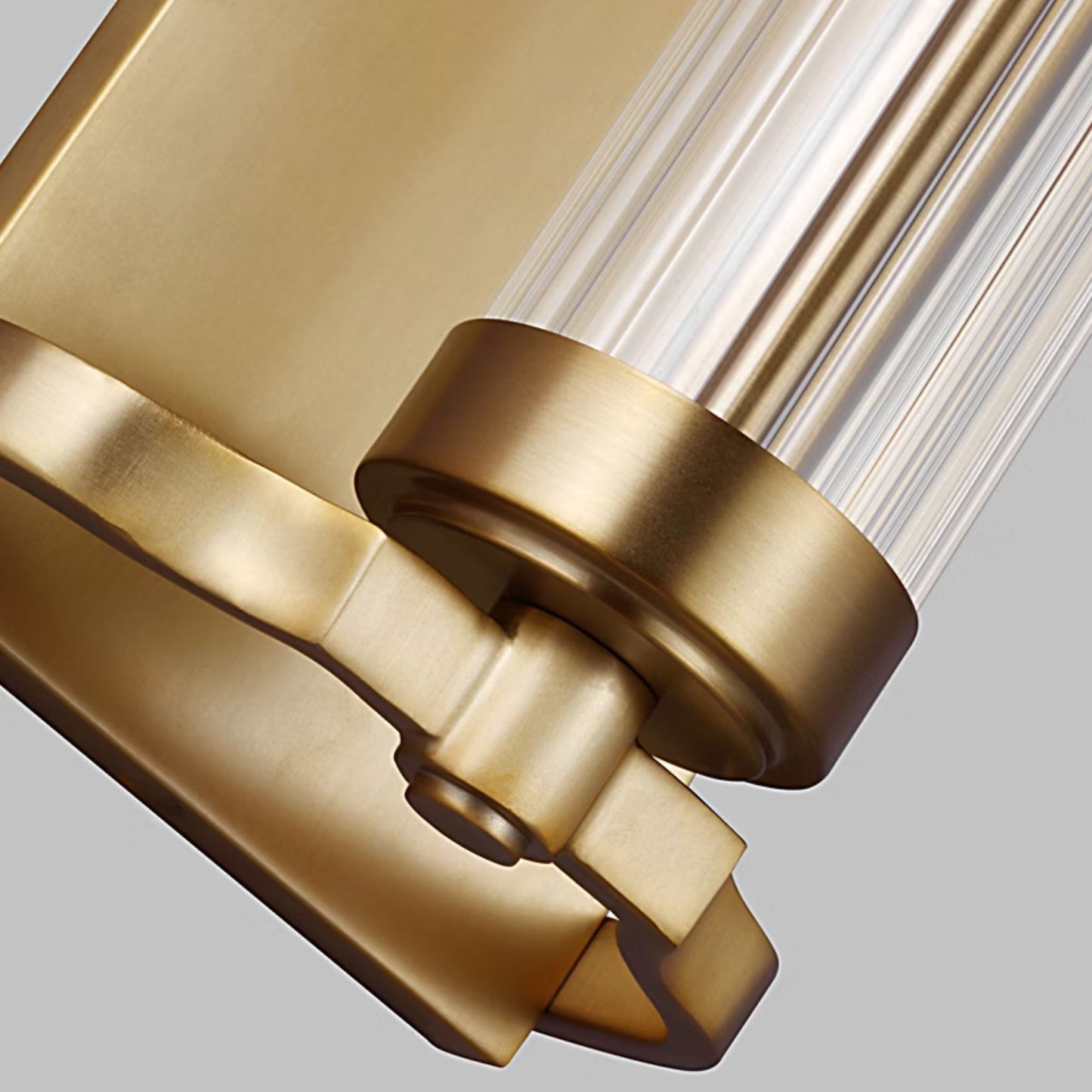 Alexa Hampton Demi Tubular Glass Wall Sconce - Brass Wall Light Bloomingdales Lighting