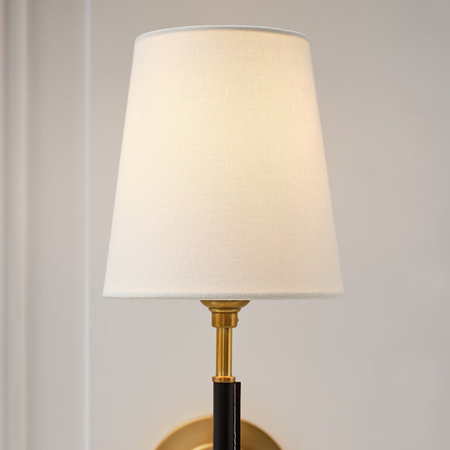 Thomas O'Brien Bryant Leather Wrapped Wall Sconce Wall Light Bloomingdales Lighting