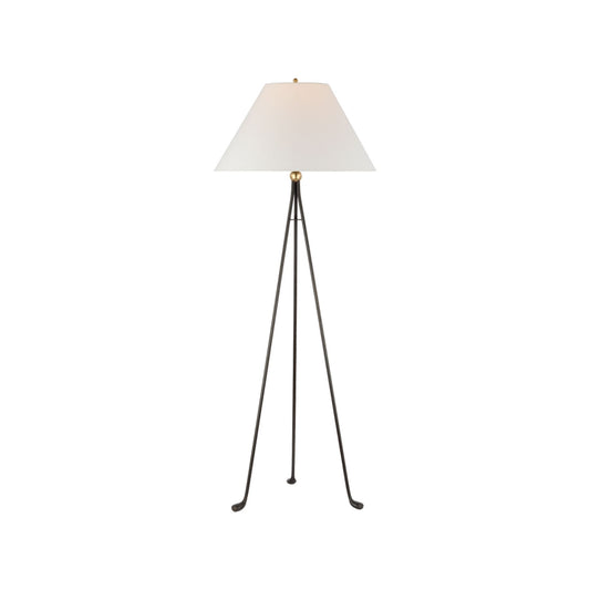 Champalimaud Valley Medium Tripod Floor Lamp - Aged Iron Floor Lamp Bloomingdales Lighting