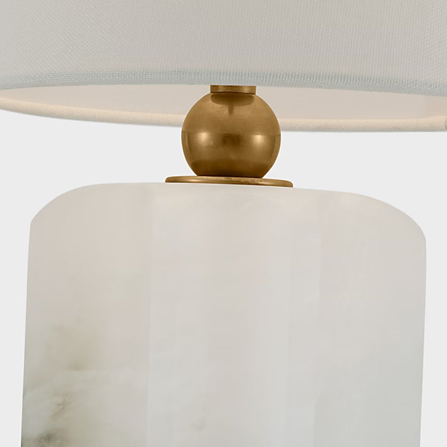 Thomas O'Brien Iota Small Alabaster Table Lamp - Brass Table Lamp Bloomingdales Lighting