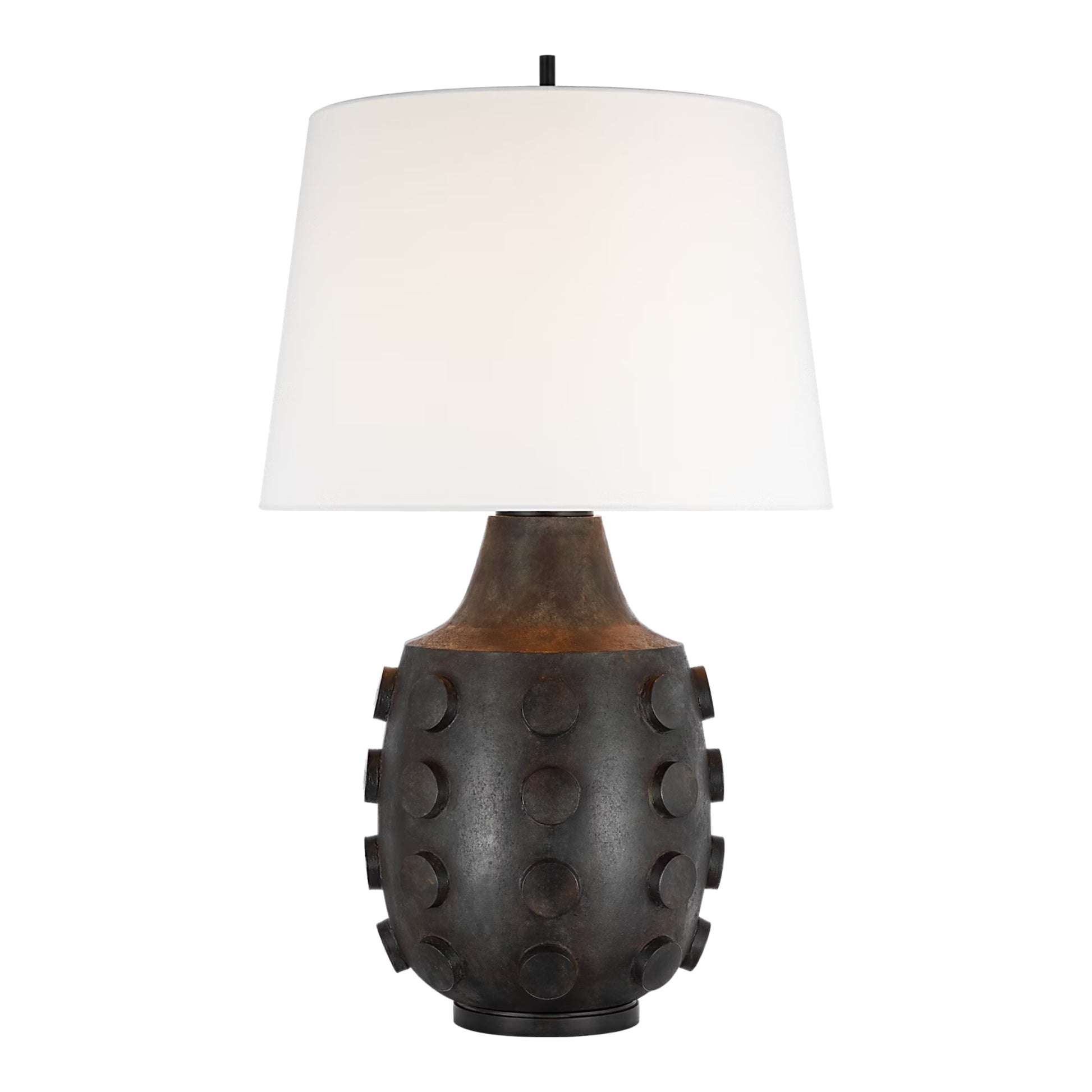 Thomas O'Brien Orly Large Linen Table Lamp Table Lamp Bloomingdales Lighting Bronze