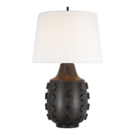 Thomas O'Brien Orly Large Linen Table Lamp Table Lamp Bloomingdales Lighting Bronze