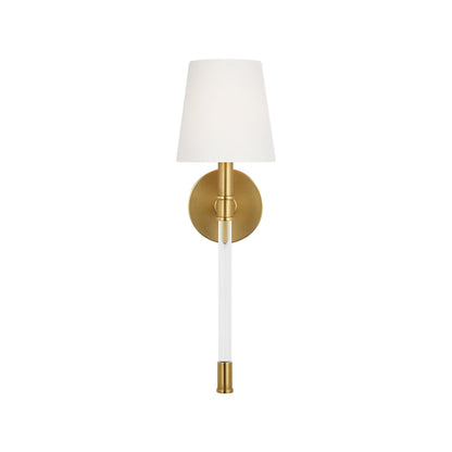 Chapman & Myers Hanover Glass Wall Sconce - Brass Wall Light Bloomingdales Lighting