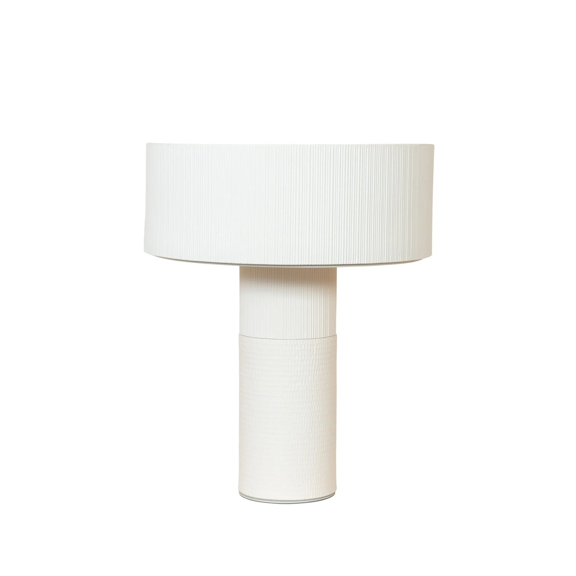 Terra Clay Table Lamp Table Lamp Klaylife White