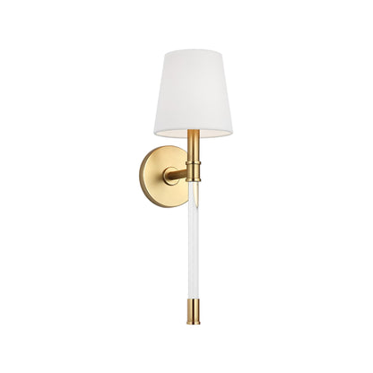Chapman & Myers Hanover Glass Wall Sconce - Brass Wall Light Bloomingdales Lighting