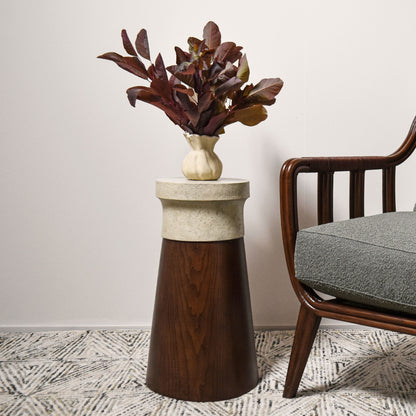 Theodore Alexander Catalina Small Accent Table - Earth and Mineral Composite Side Table Bloomingdales