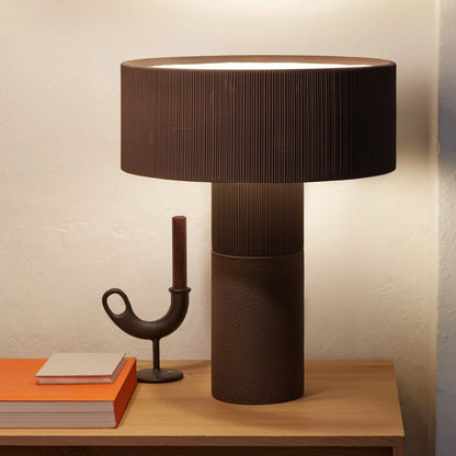 Terra Clay Table Lamp Table Lamp Klaylife Chocolate