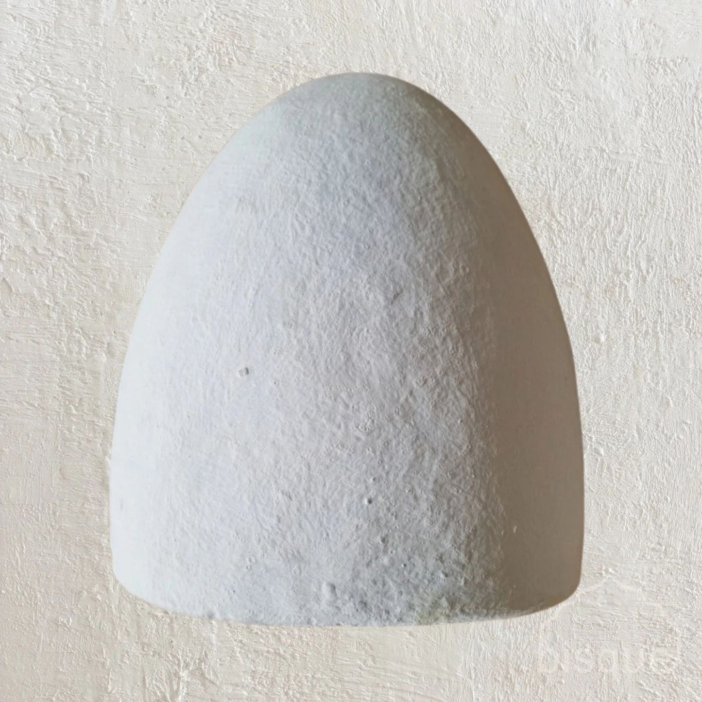 Vira Conrete Fibreglass Wall Sconce Wall Light Bisque Interiors