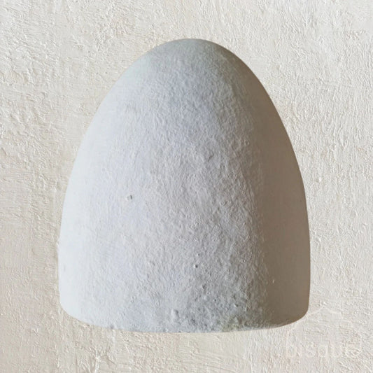 Vira Conrete Fibreglass Wall Sconce Wall Light Bisque Interiors