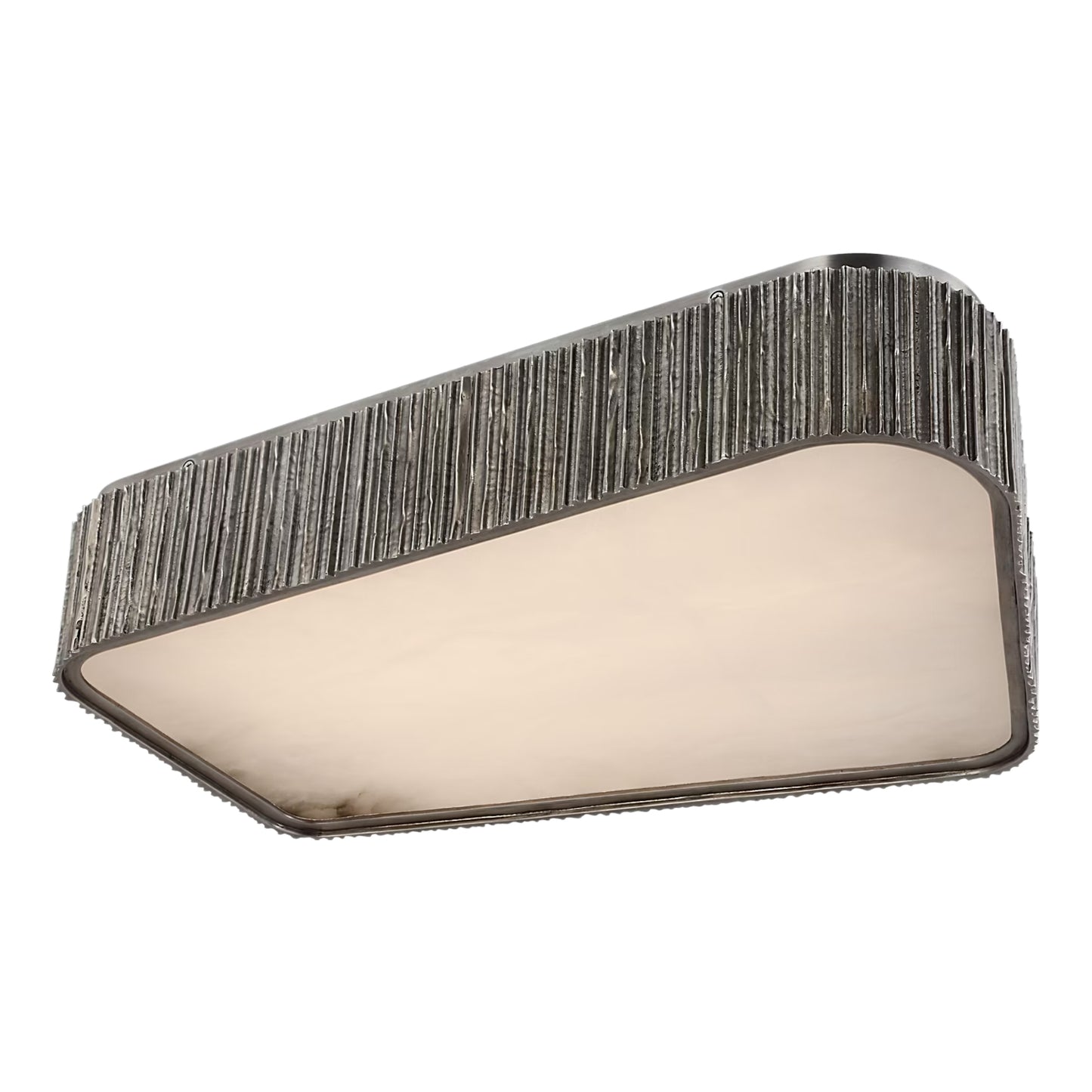 Anne-Marie Barton Fumar 21" Asymmetrical Alabaster Flush Mount Ceiling Fluh Mount Bloomingdales Lighting