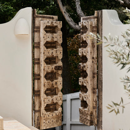 Vira Conrete Fibreglass Wall Sconce Wall Light Bisque Interiors