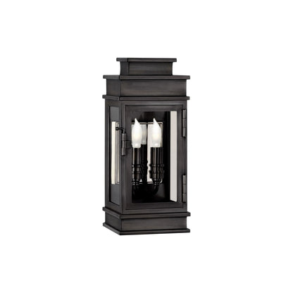 Chapman & Myers Linear Mini Outdoor Wall Lantern - Bronze Wall Light Bloomingdales Lighting