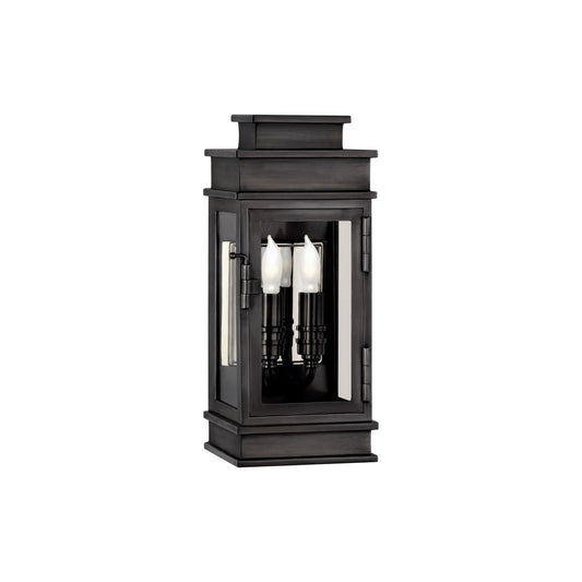 Chapman & Myers Linear Mini Outdoor Wall Lantern - Bronze Wall Light Bloomingdales Lighting