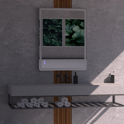 Lume Frameless Rectangular LED Bathroom Mirror Mirror Lumixe