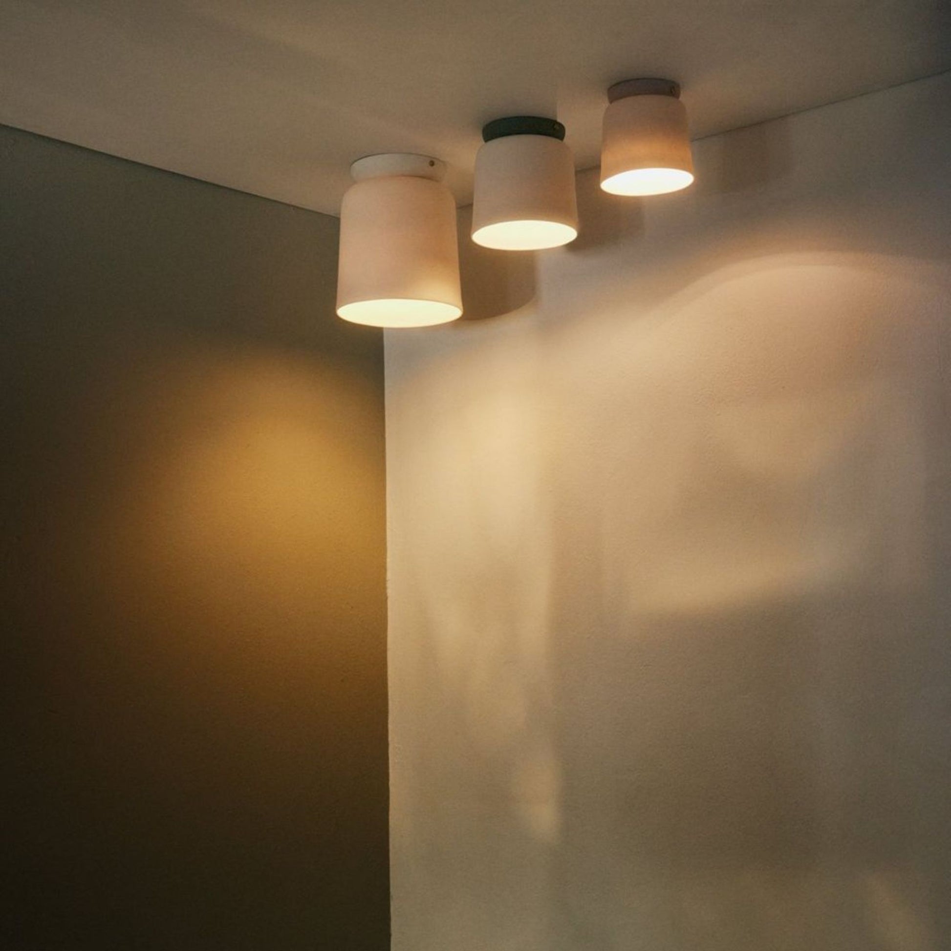 Dawn Ceramic Ceiling Light Ceiling Flush Mount Studio Enti
