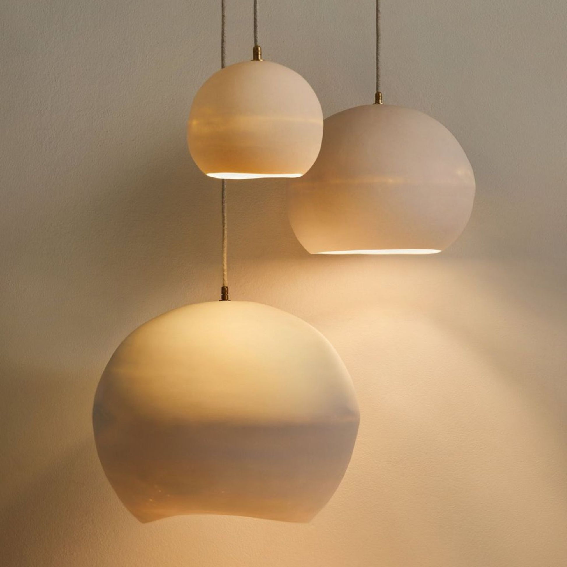 Orb Large Ceramic Pendant Light Pendant Light Studio Enti
