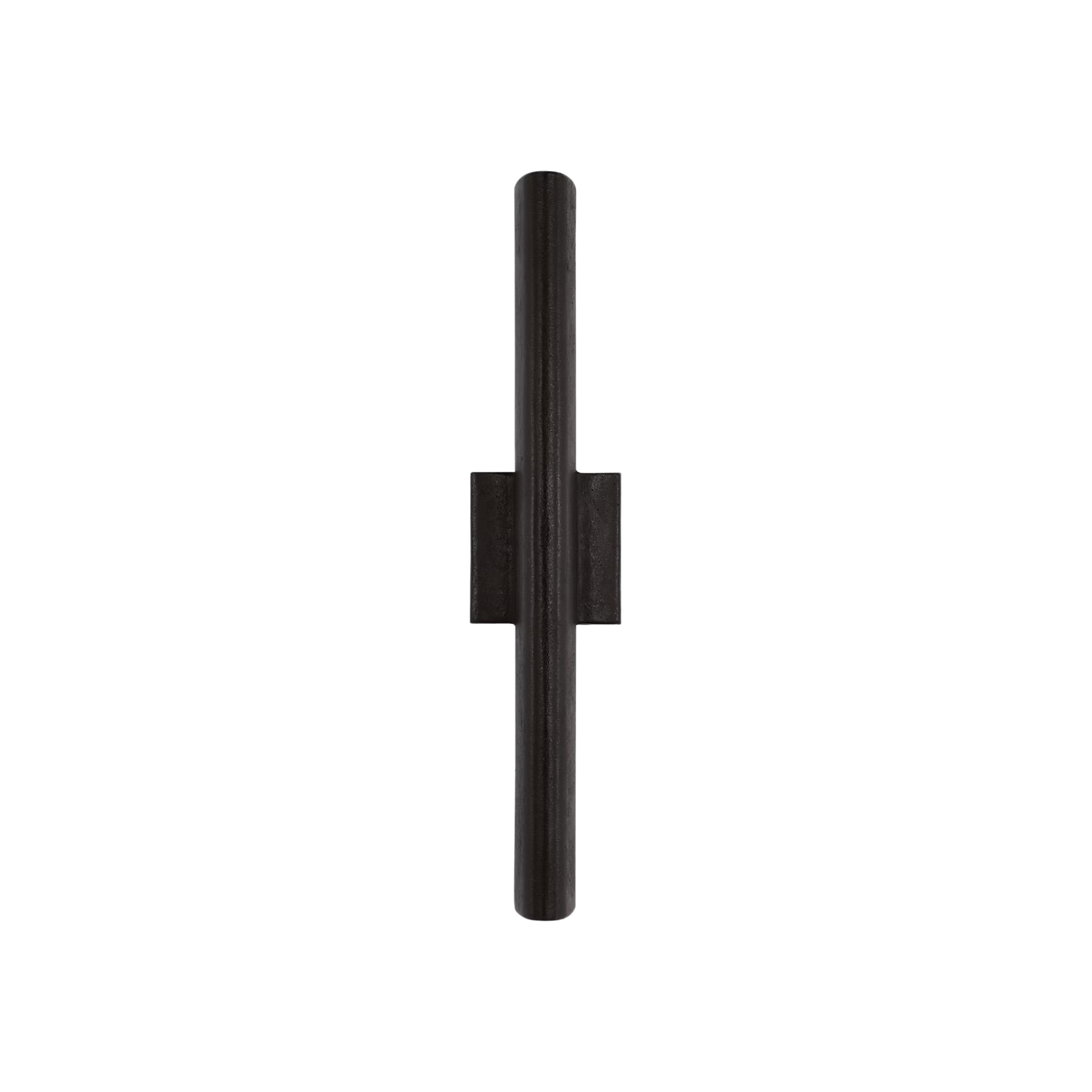 Kelly Wearstler Lotura 21" Cast Metal Wall Sconce - Museum Black Wall Light Bloomingdales Lighting