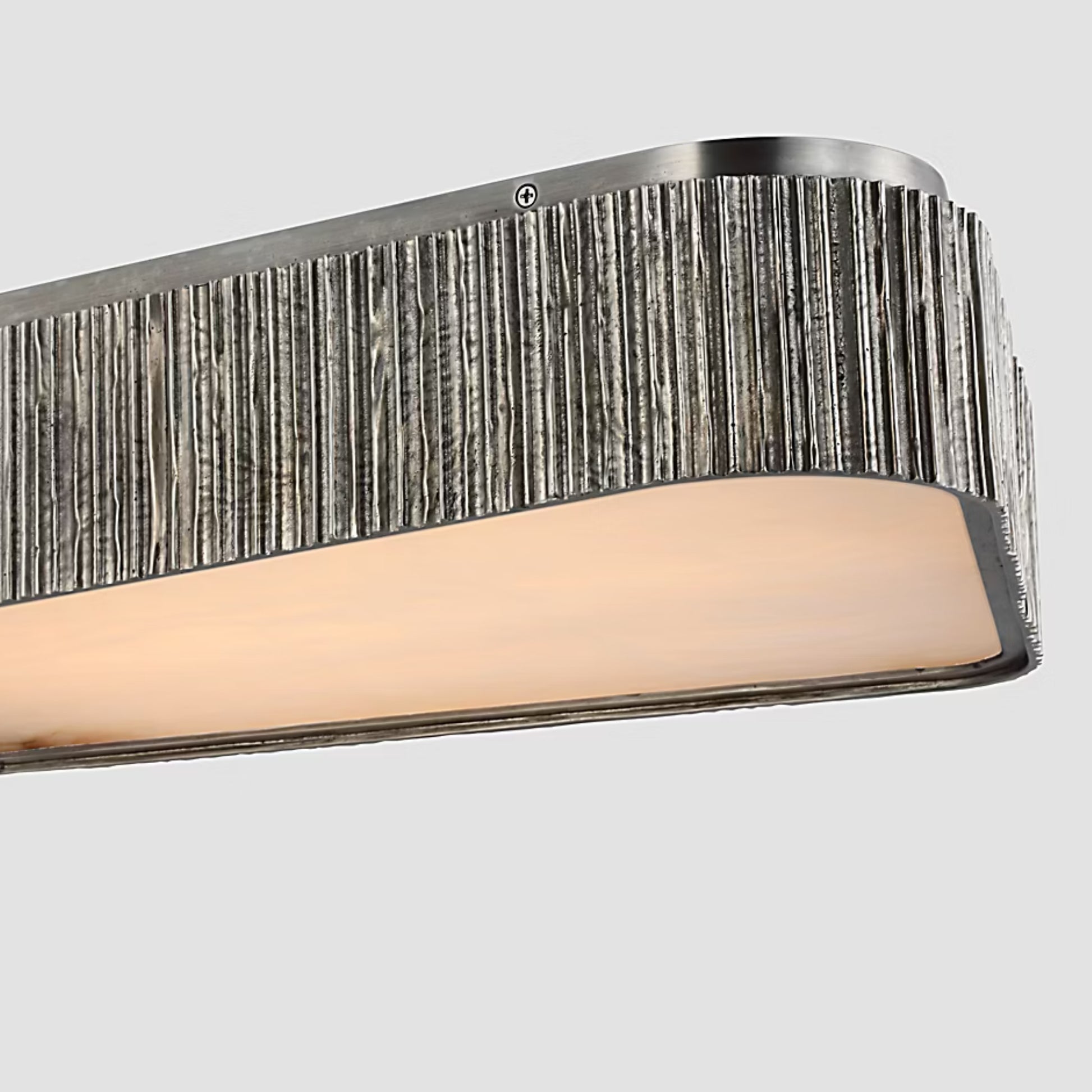 Anne-Marie Barton Fumar 21" Asymmetrical Alabaster Flush Mount Ceiling Fluh Mount Bloomingdales Lighting