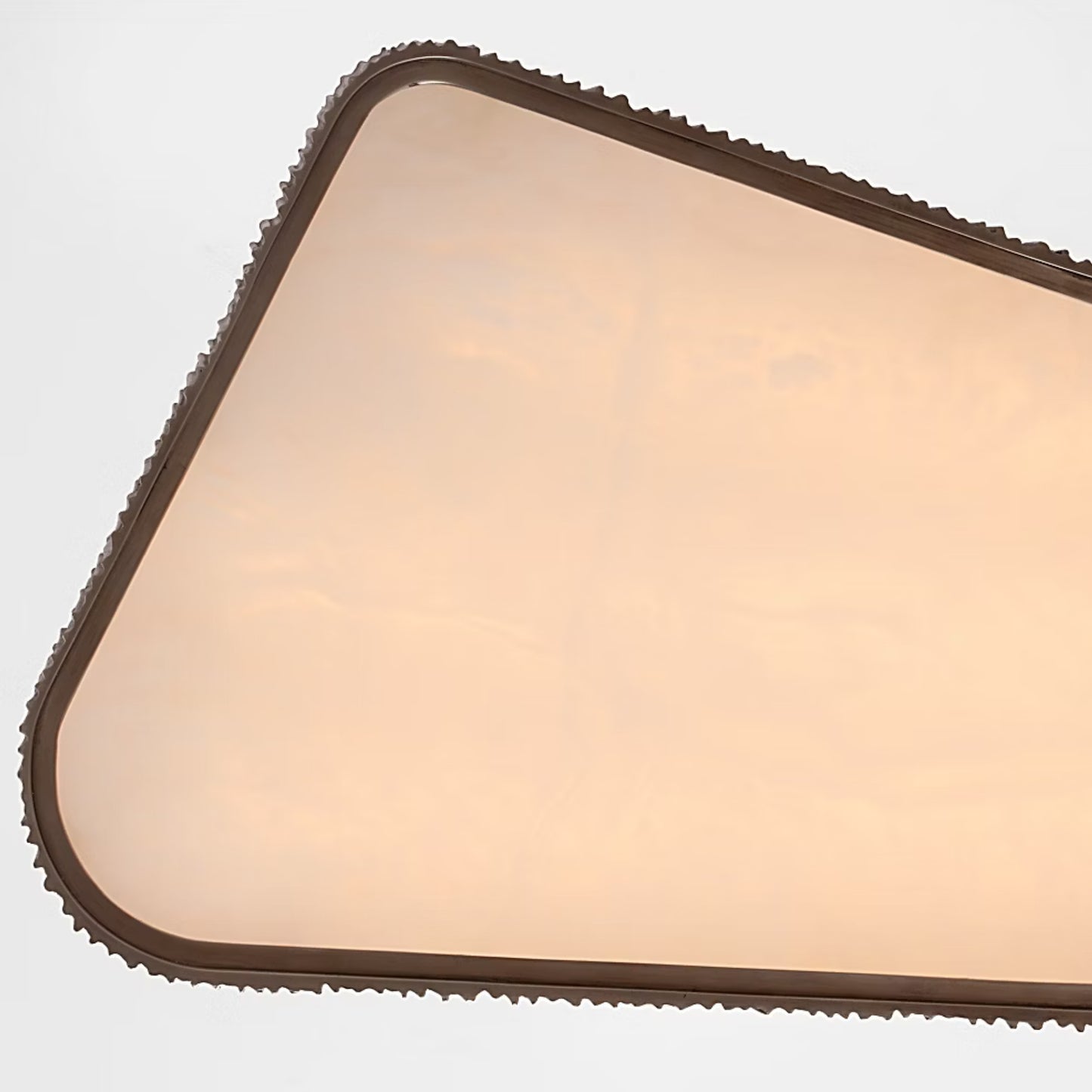 Anne-Marie Barton Fumar 21" Asymmetrical Alabaster Flush Mount Ceiling Fluh Mount Bloomingdales Lighting