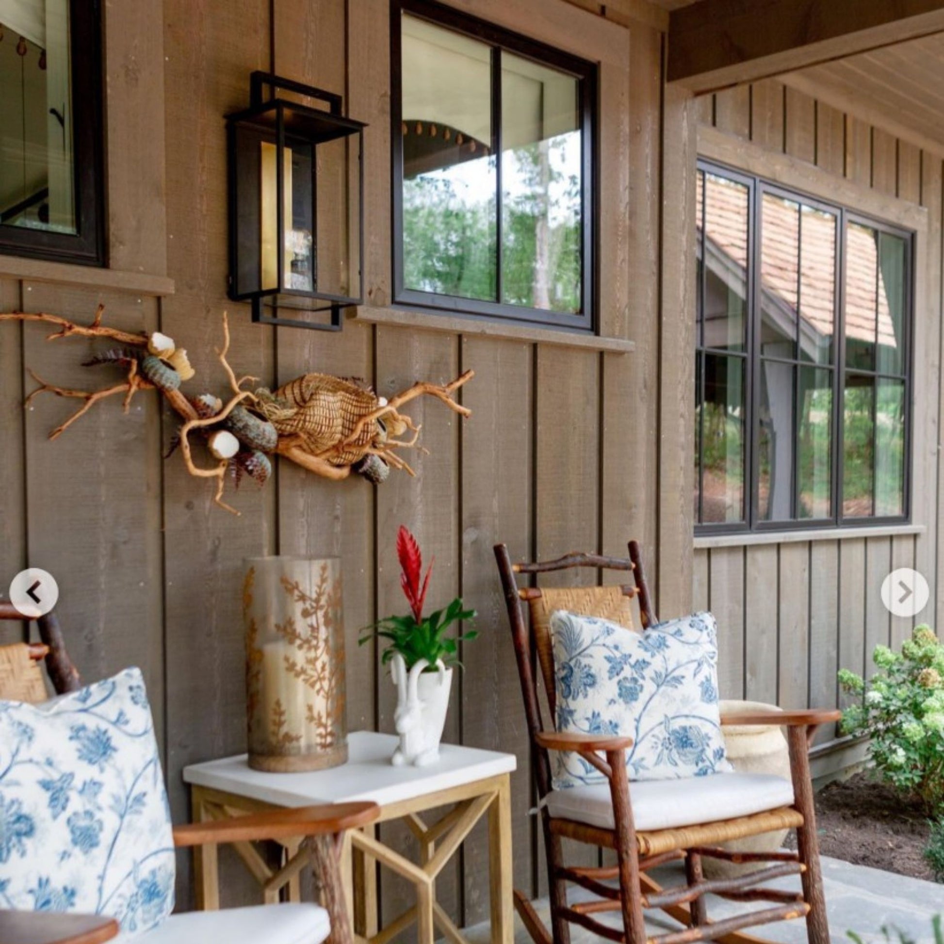 Ian K. Fowler Halle Large Wall Lantern Light - Aged Iron Wall Light Bloomingdales Lighting
