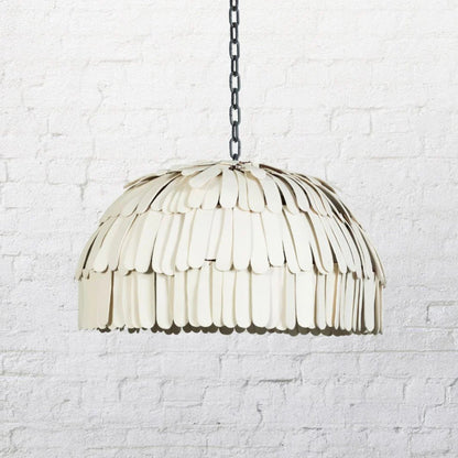 Dome Shard Handmade Clay Pendant Light Pendant Light Klaylife Medium Gunmetal