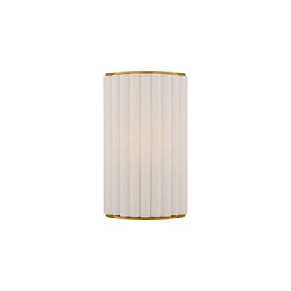 Ian K. Fowler Palati Linen Small Wall Sconce - Bronze Wall Light Bloomingdales Lighting Antique Brass