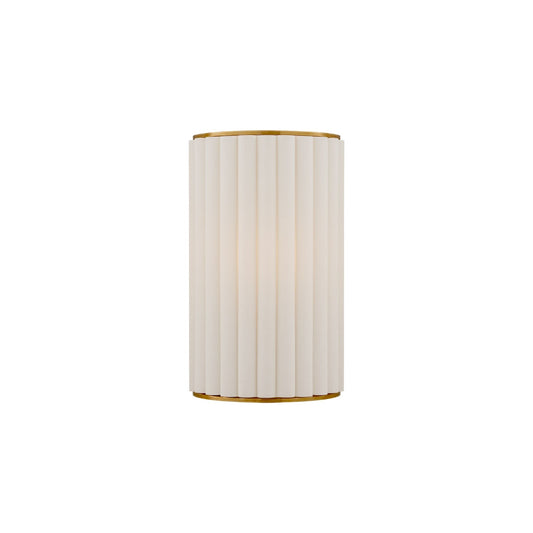 Ian K. Fowler Palati Linen Small Wall Sconce - Bronze Wall Light Bloomingdales Lighting Antique Brass