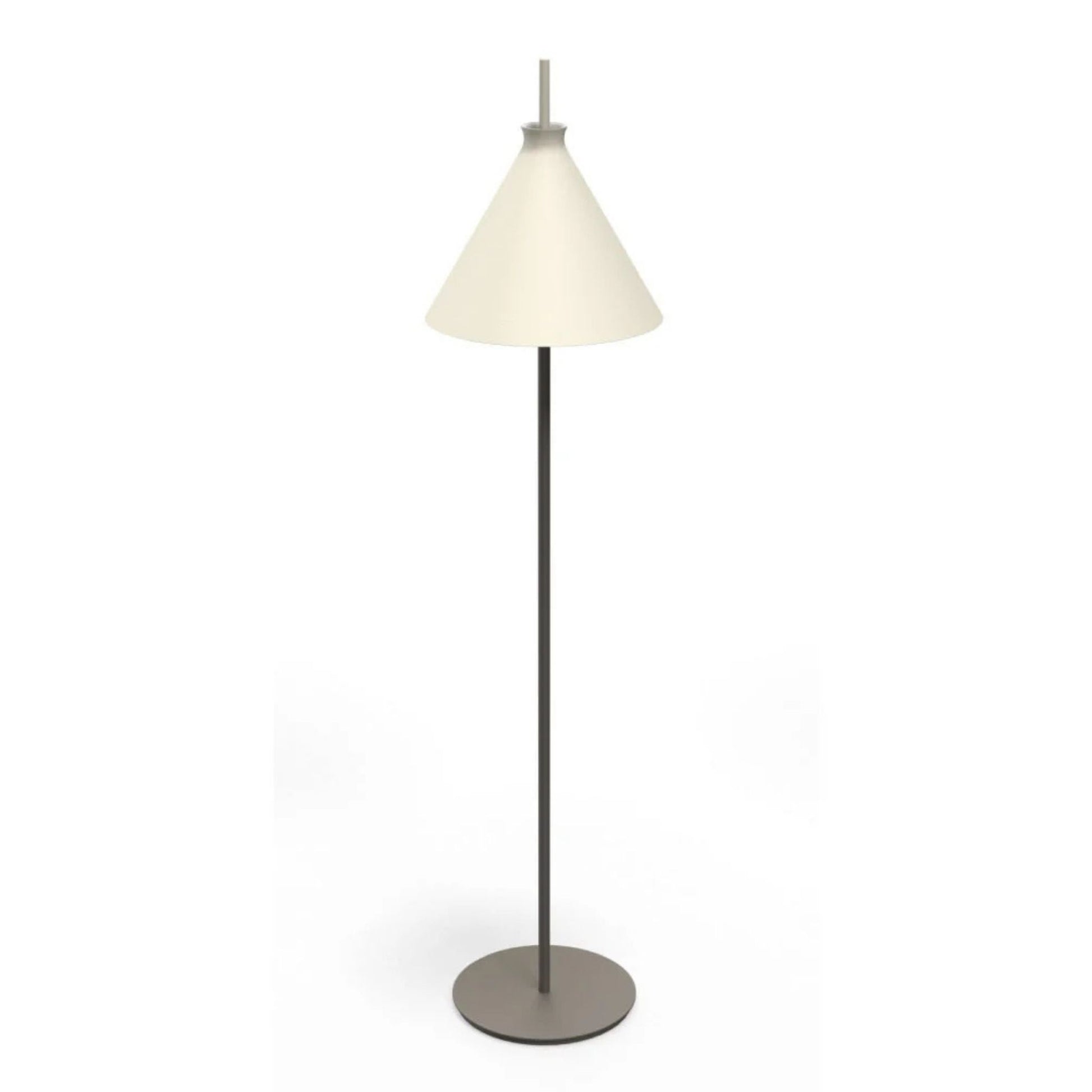 Totana Handmade Clay Floor Lamp Table Lamp Klaylife Matte White