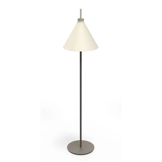 Totana Handmade Clay Floor Lamp Table Lamp Klaylife Matte White